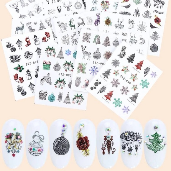 Nail Art Stickers Christmas & More - Picture 5 of 5
